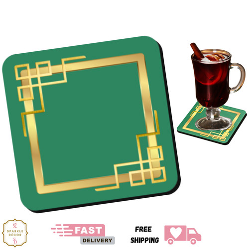 Coasters green drinks - coasters,