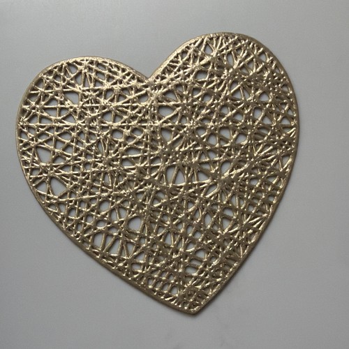 Gold heart christmas - 6,