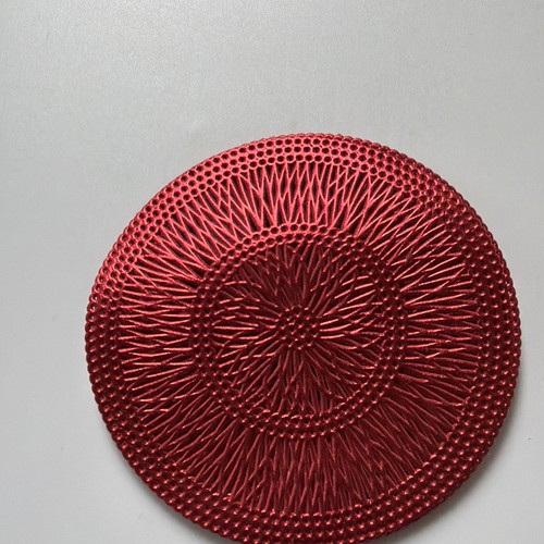 Red round fireworks - 6,