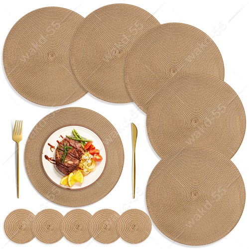 Set round placemats and - set,