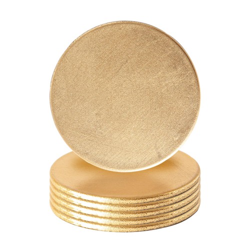 Metallic coasters wedding - metallic,
