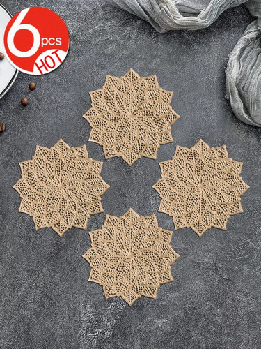 2pcs set hollow out - hollow, leaf
