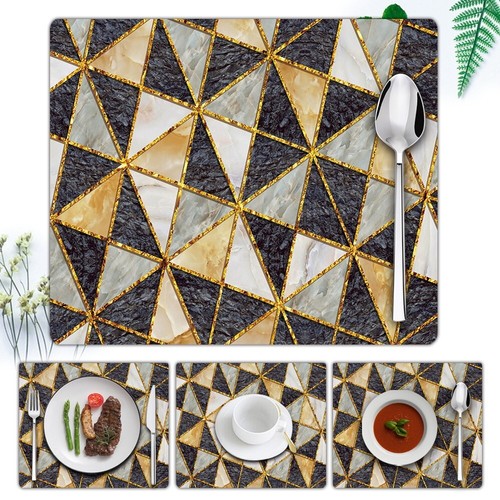 Placemats coasters leather - coasters, pu