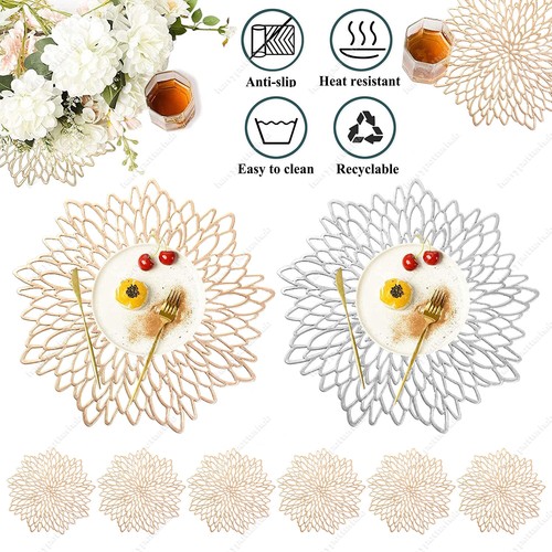Set round placemats - round,