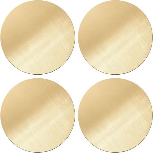 Pieces gold coasters - pieces,