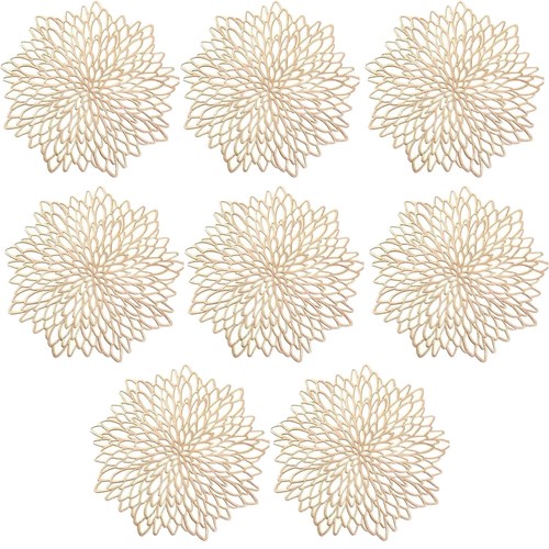8pcs 10cm silver gold pvc - 8pcs,