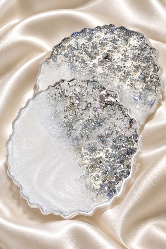 Pearl white silver - pearl,